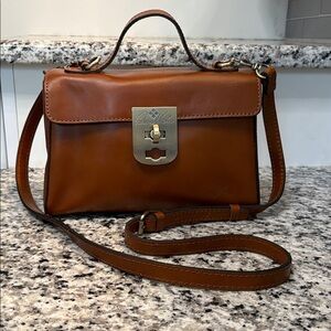 NWT Patricia Nash Carisbrooke Leather Bag